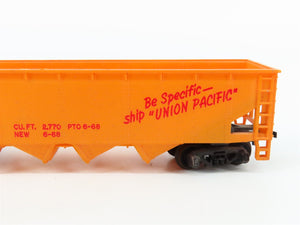 HO Scale Bachmann UP Union Pacific Diesel Train Set #824 w/ 6 Cars BAD GEARS