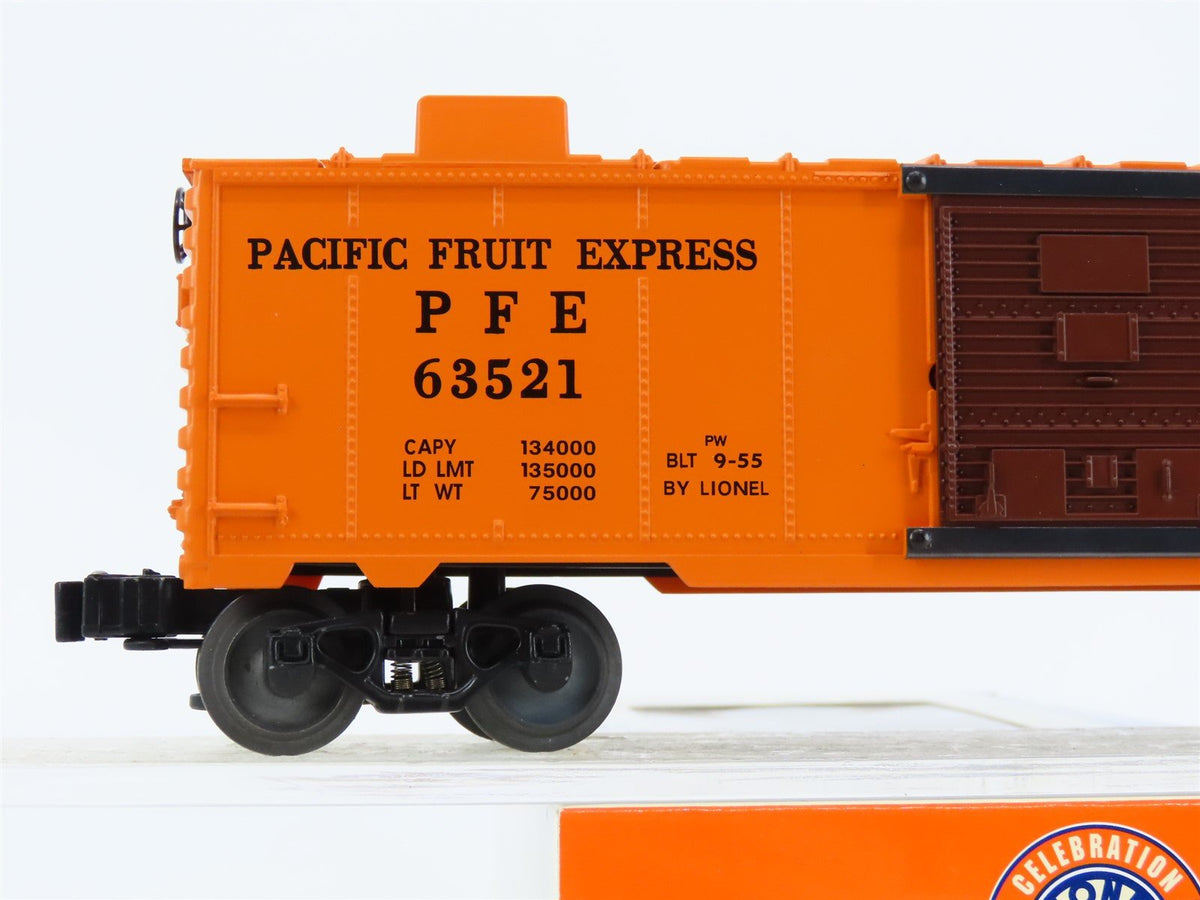 O Gauge 3-Rail Lionel #6-26794 SP UP PFE Ice Car #63521 w/ Ice Blocks