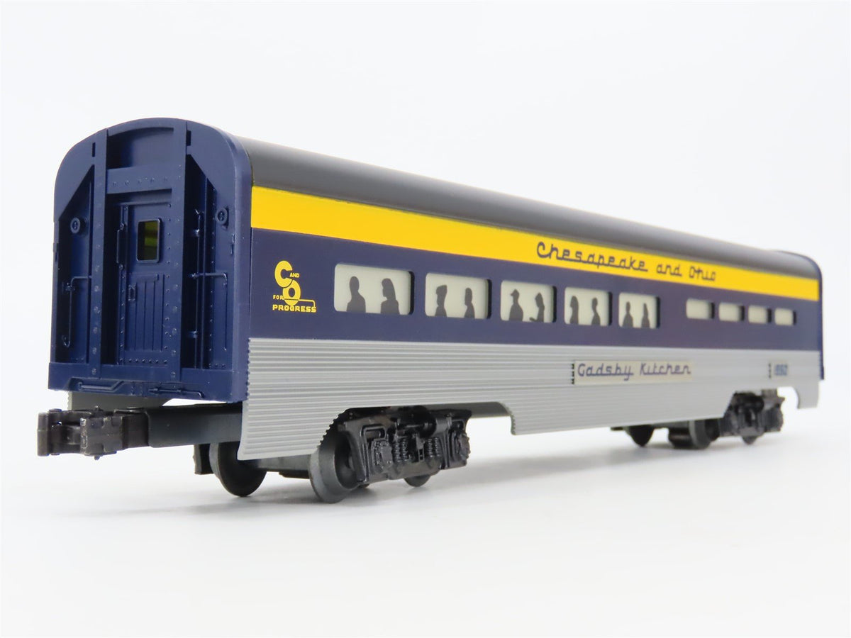 O Gauge 3-Rail Lionel #6-19164 C&amp;O Chesapeake &amp; Ohio Aluminum Passenger Car 2-Pk