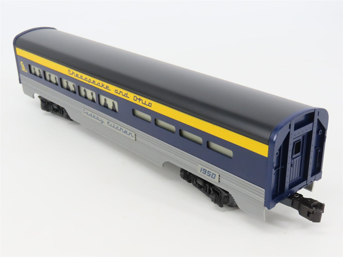 O Gauge 3-Rail Lionel #6-19164 C&amp;O Chesapeake &amp; Ohio Aluminum Passenger Car 2-Pk