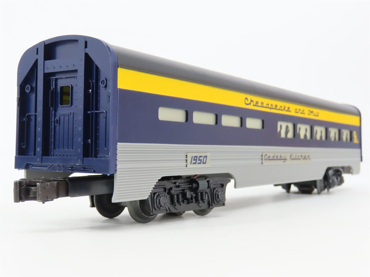 O Gauge 3-Rail Lionel #6-19164 C&amp;O Chesapeake &amp; Ohio Aluminum Passenger Car 2-Pk