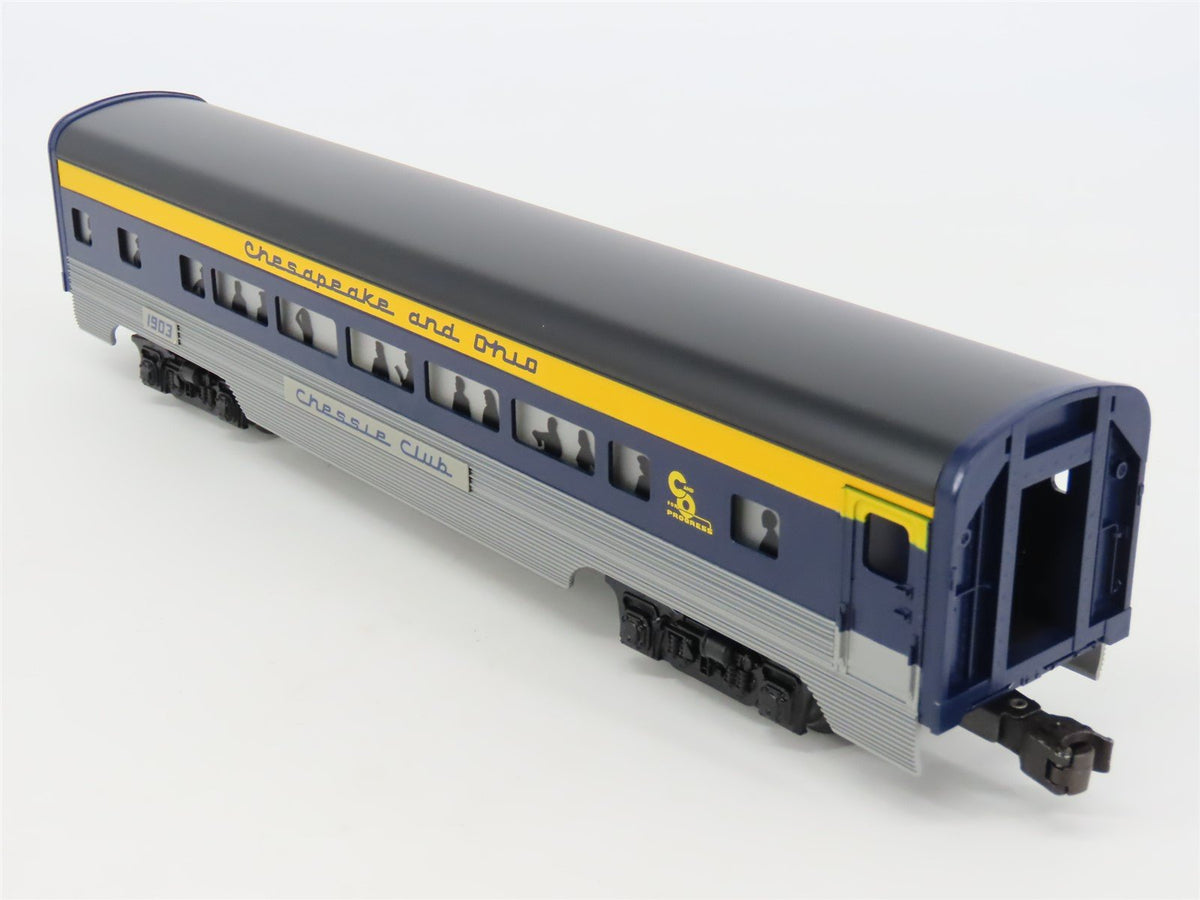 O Gauge 3-Rail Lionel #6-19164 C&amp;O Chesapeake &amp; Ohio Aluminum Passenger Car 2-Pk