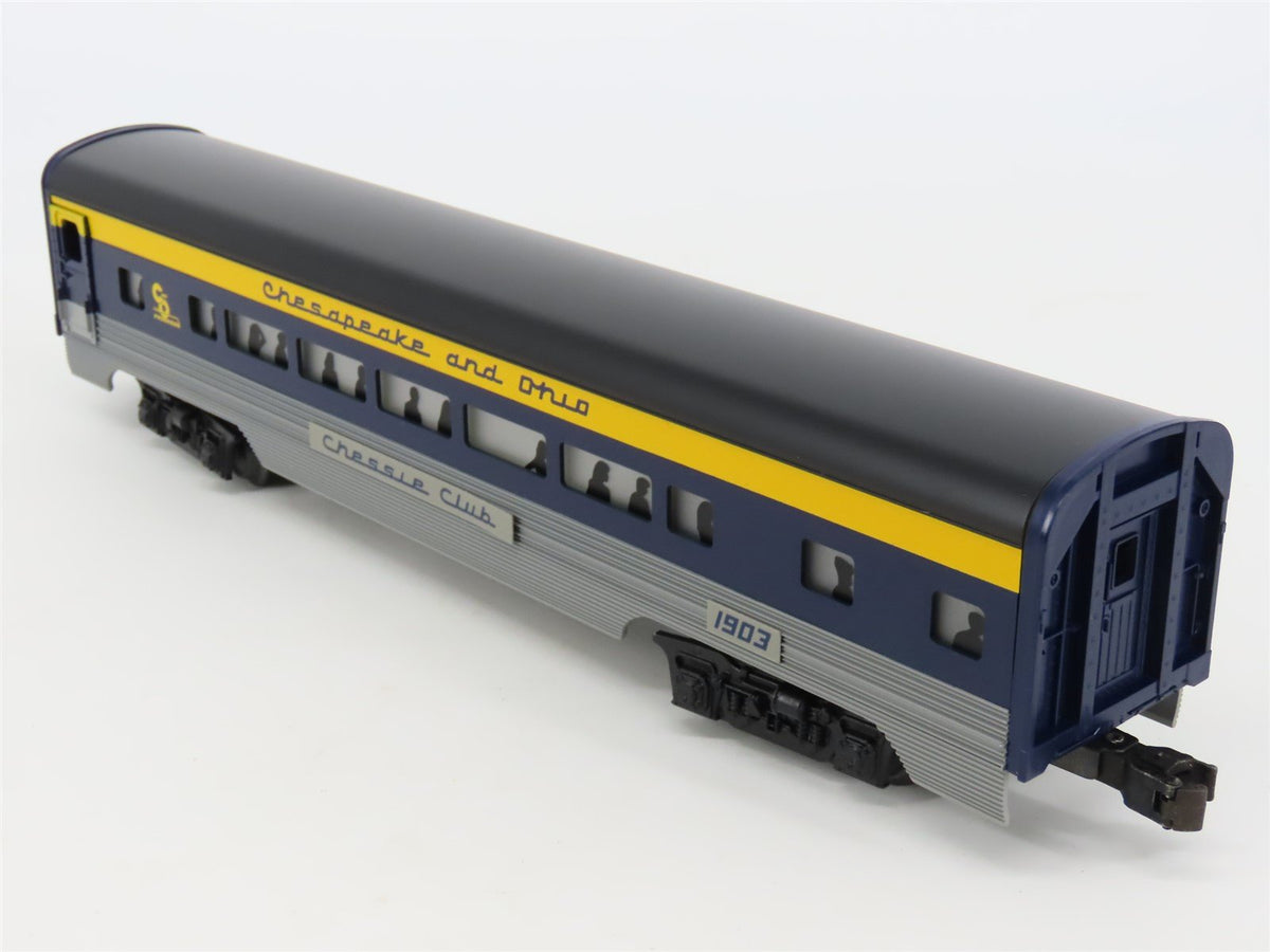 O Gauge 3-Rail Lionel #6-19164 C&amp;O Chesapeake &amp; Ohio Aluminum Passenger Car 2-Pk