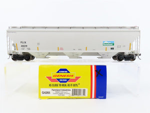 HO Scale Athearn Genesis G4265 FLIX Farmland Industries 3-Bay Hopper #4029