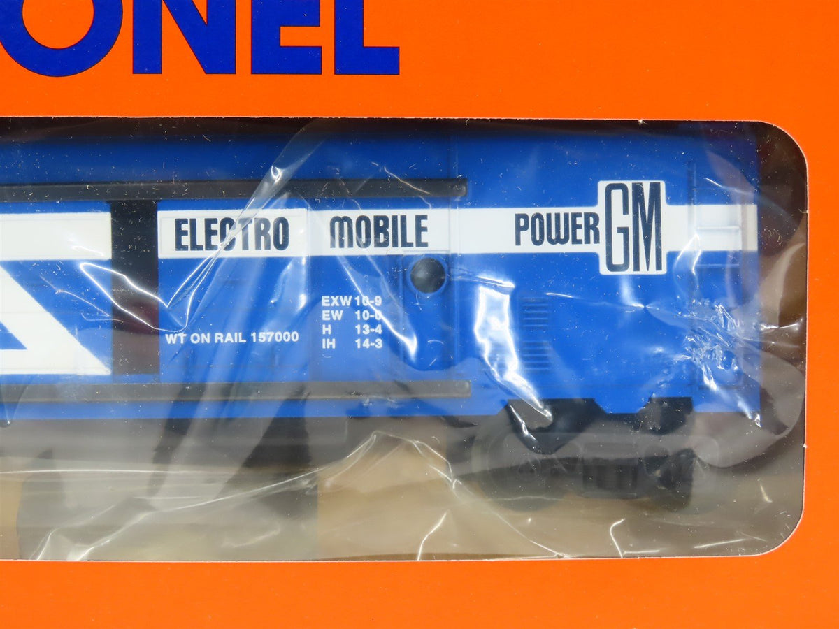 O Gauge 3-Rail Lionel 6-19831 GM Generator Car w/ Utility Pole &amp; Searchlight