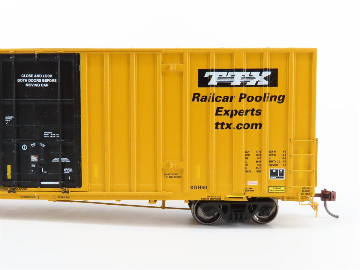 HO Scale Athearn Genesis G4135 TBOX TTX 60&#39; Gunderson Box Car #660094