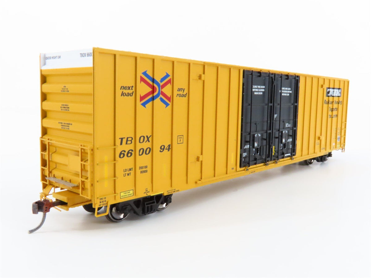 HO Scale Athearn Genesis G4135 TBOX TTX 60&#39; Gunderson Box Car #660094