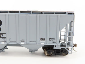 HO Scale Walthers 932-25372 BN Burlington Northern Covered 2-Bay Hopper 2-Pack