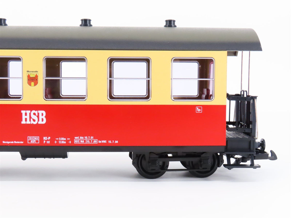 G Scale LGB 33730 HSB Railway Coach S/H Passenger Car #900-503