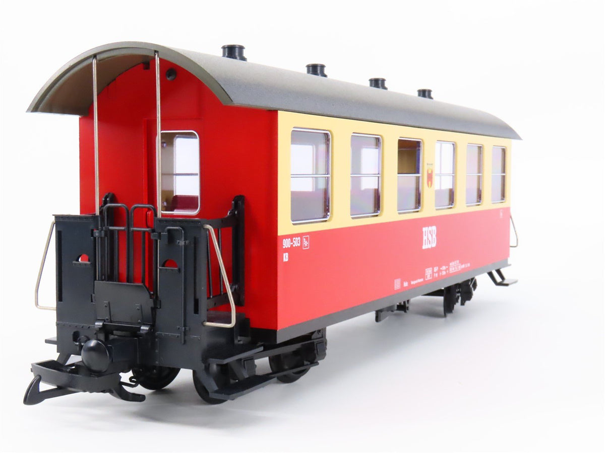 G Scale LGB 33730 HSB Railway Coach S/H Passenger Car #900-503