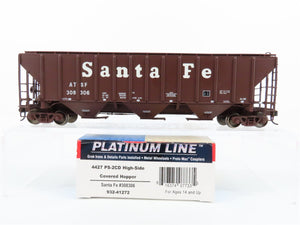 HO Scale Walthers Platinum Line 932-41272 ATSF Santa Fe 3-Bay Hopper #308306