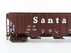 HO Scale Walthers Platinum Line 932-41272 ATSF Santa Fe 3-Bay Hopper #308306