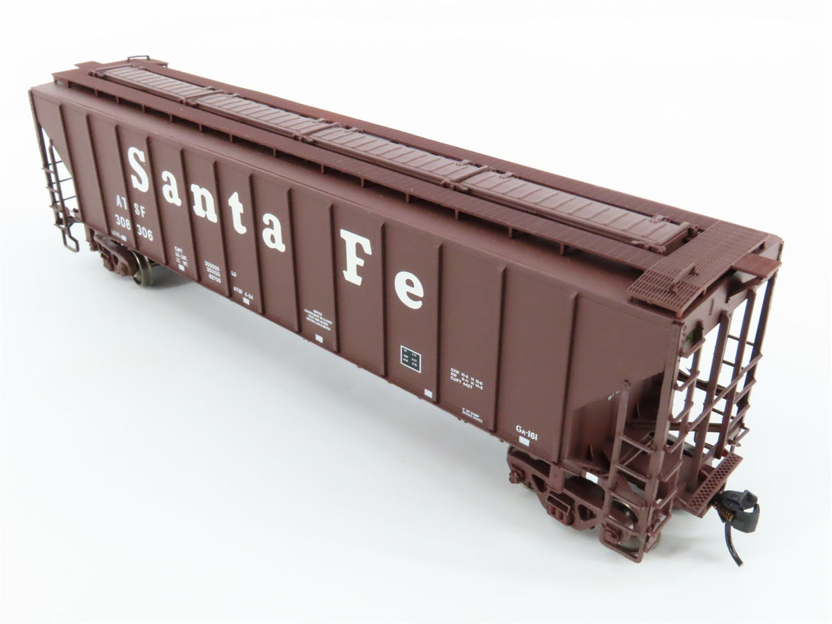 HO Scale Walthers Platinum Line 932-41272 ATSF Santa Fe 3-Bay Hopper #308306