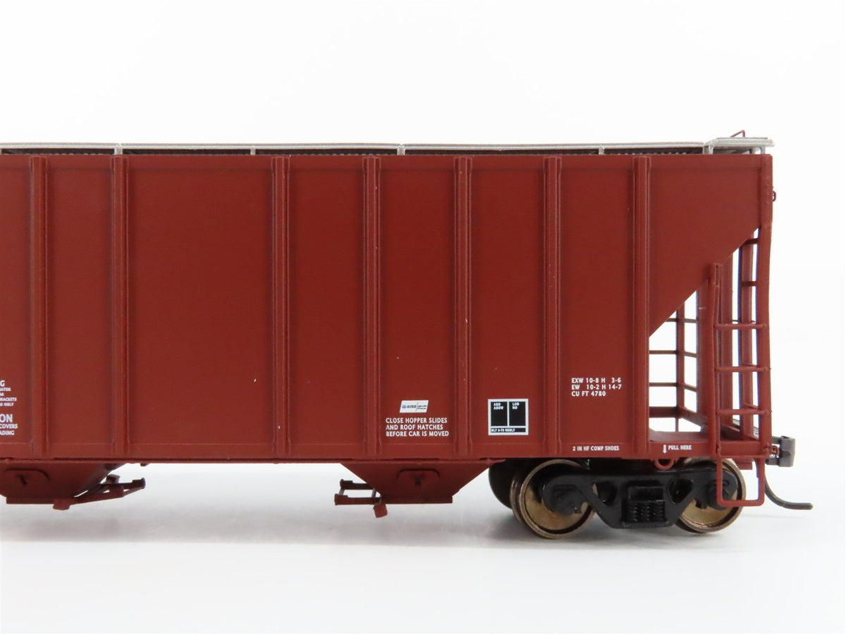 HO Scale Walthers Platinum Line 932-41214 EEC 3-Bay Covered Hopper #60201