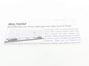 HO Scale Walthers Platinum Line 932-41215 EEC 3-Bay Covered Hopper #60209