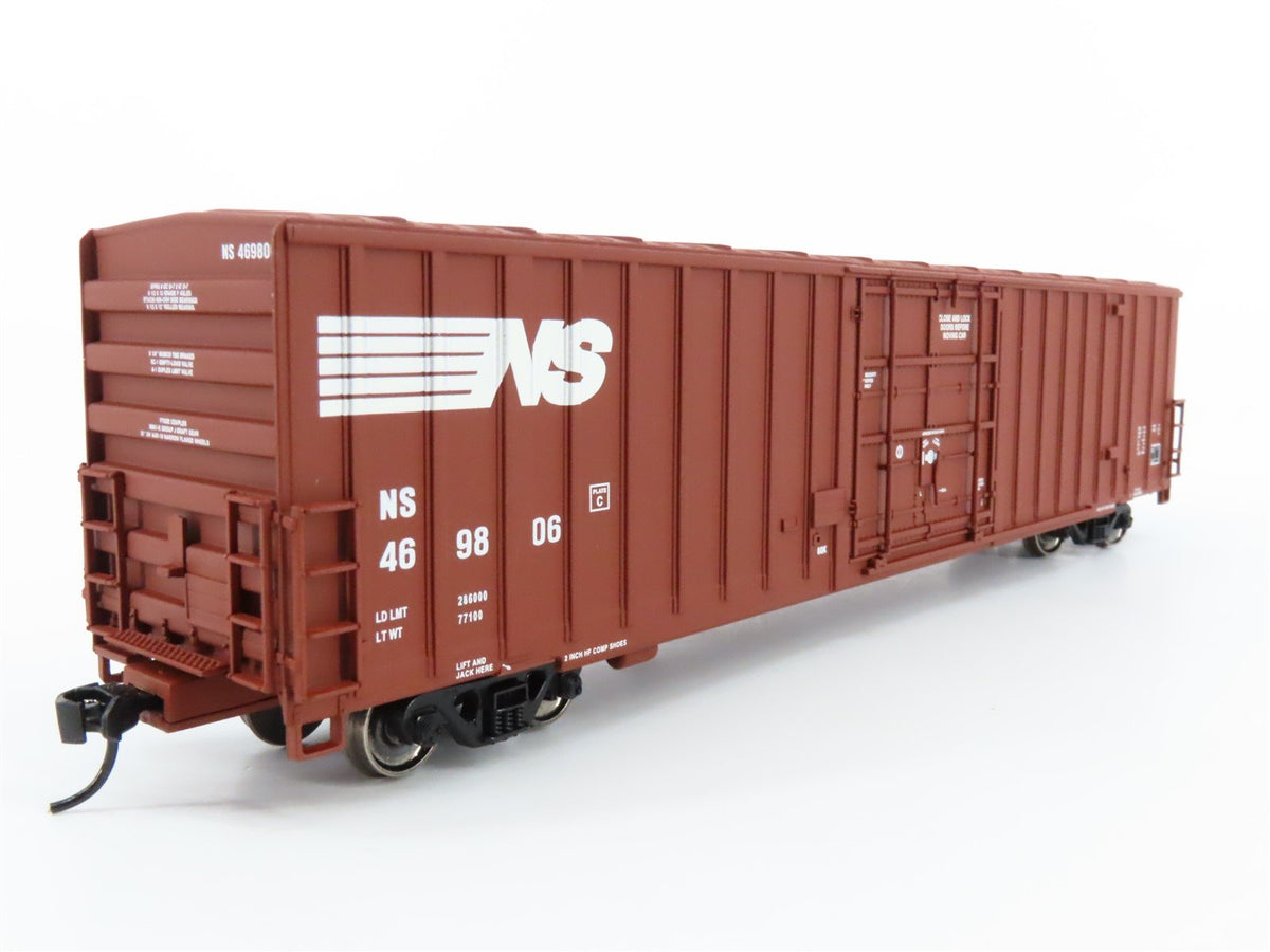 HO Scale Walthers 932-6043 NS Norfolk Southern 60&#39; Gunderson Box Car #469806