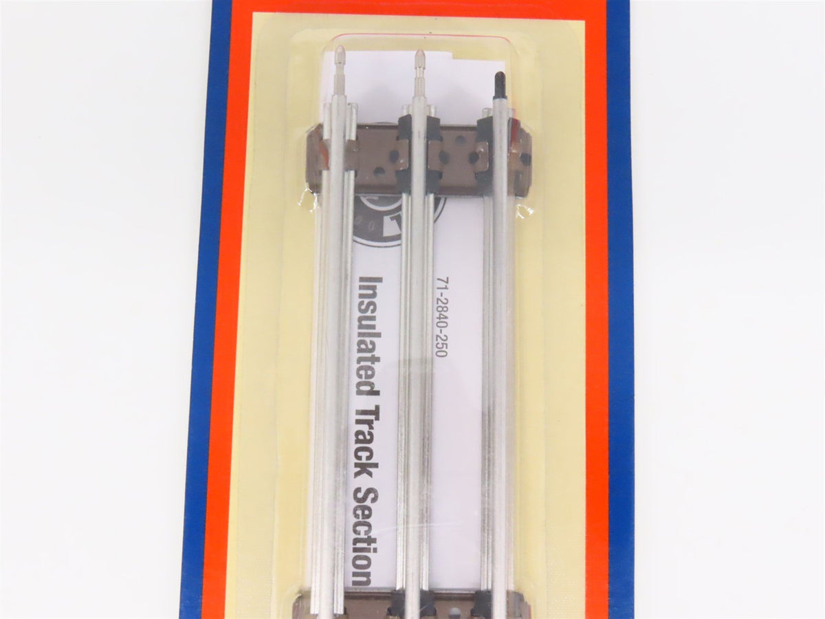 O27 Gauge 3-Rail Lionel 6-12841 Insulated 9&quot; Straight Track Section - Sealed