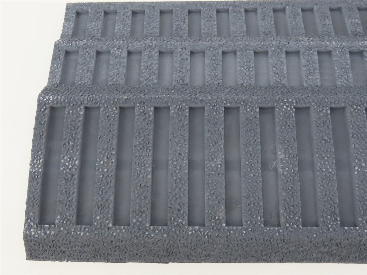 G 1/22.5 Scale LGB #61000 300mm Rubber Roadbed For Straight Track - 6 Pieces