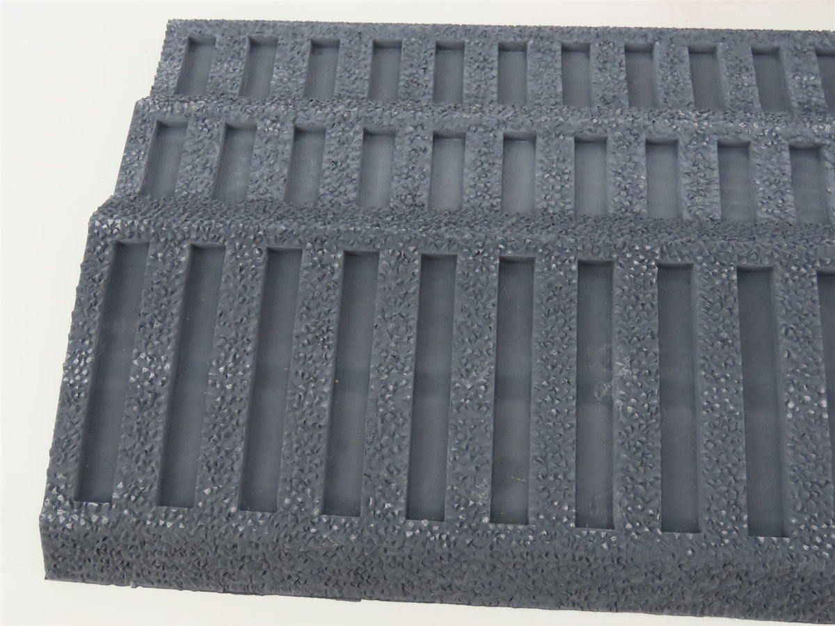 G 1/22.5 Scale LGB #61000 300mm Rubber Roadbed For Straight Track - 6 Pieces