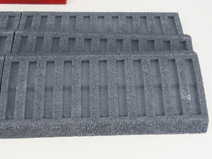 G 1/22.5 Scale LGB #61000 300mm Rubber Roadbed For Straight Track - 6 Pieces