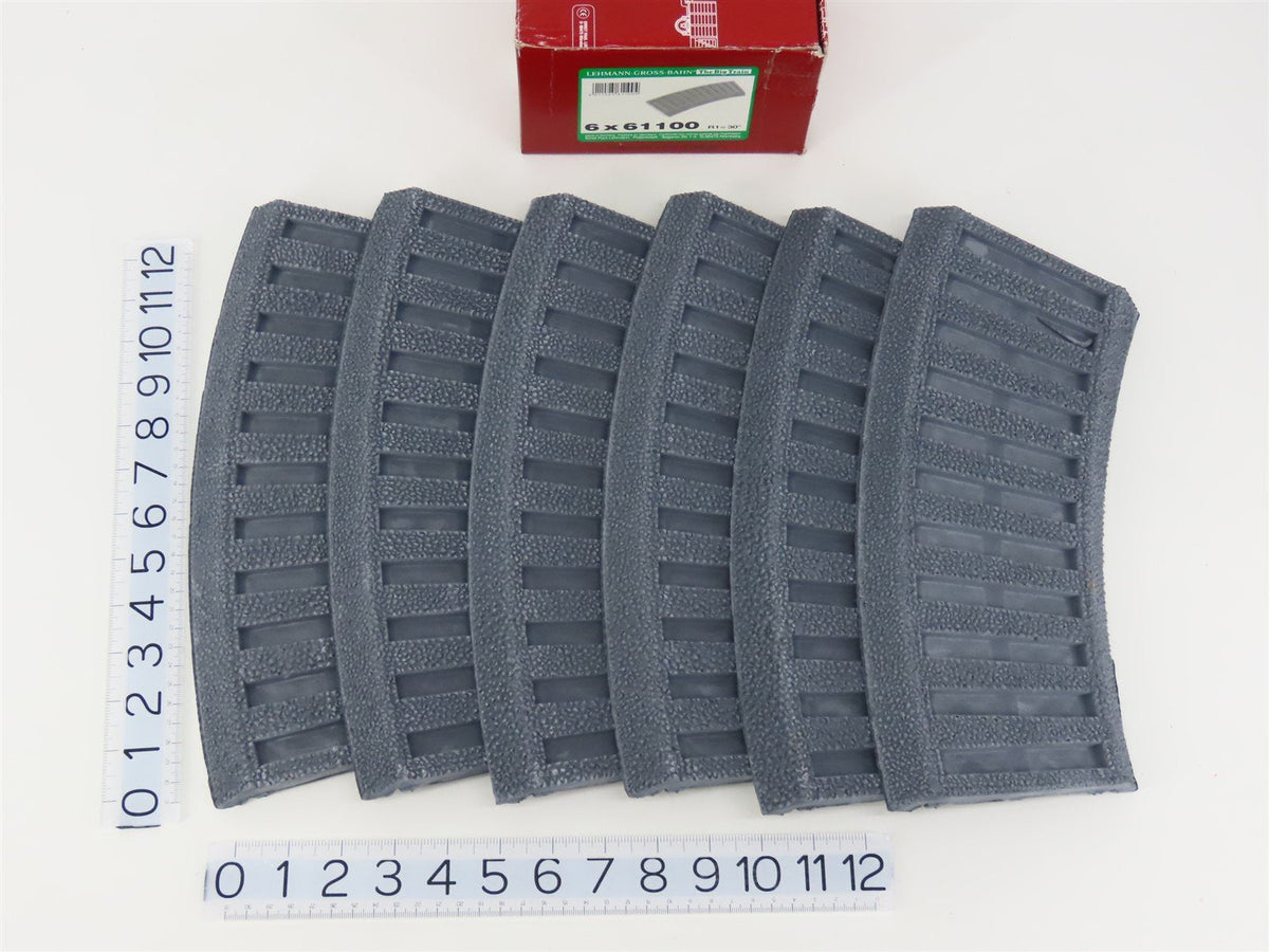 G 1/22.5 Scale LGB #61100 R1=30 Degree Roadbed For Curved Track - 6 Pieces