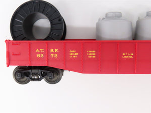 O27 Gauge 3-Rail Lionel 9-1632 ATSF Santa Fe 0-4-0 Steam Work Train Set