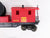 O27 Gauge 3-Rail Lionel 9-1632 ATSF Santa Fe 0-4-0 Steam Work Train Set