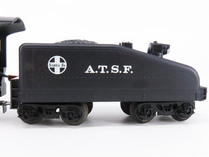 O27 Gauge 3-Rail Lionel 9-1632 ATSF Santa Fe 0-4-0 Steam Work Train Set