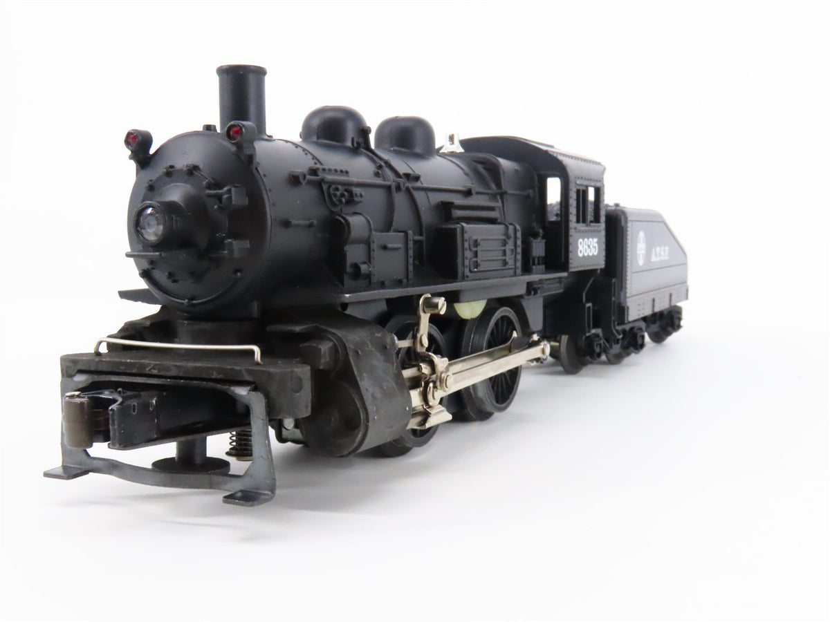 O27 Gauge 3-Rail Lionel 9-1632 ATSF Santa Fe 0-4-0 Steam Work Train Set