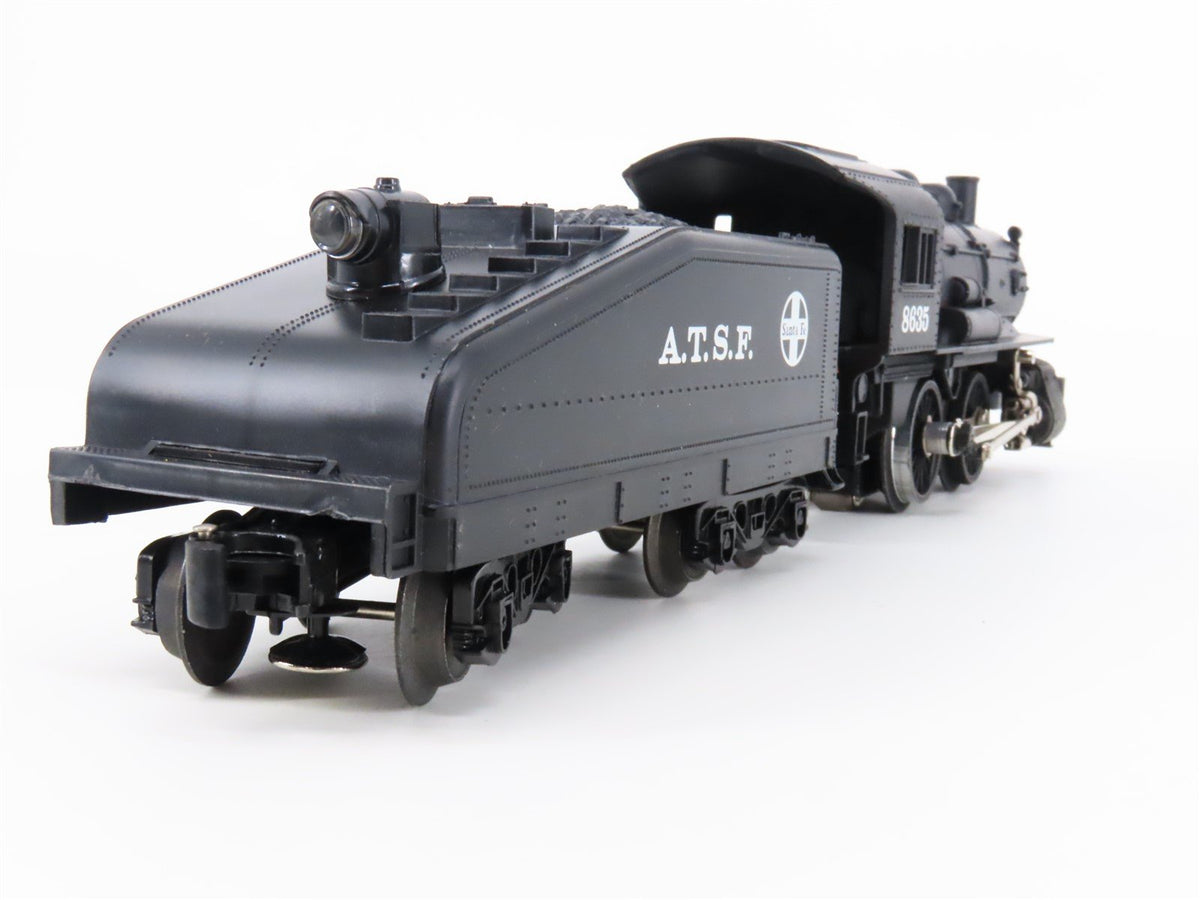 O27 Gauge 3-Rail Lionel 9-1632 ATSF Santa Fe 0-4-0 Steam Work Train Set