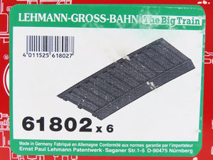 G 1/22.5 Scale LGB #61802 Rubber Roadbed For Curved Track - 6 Pieces