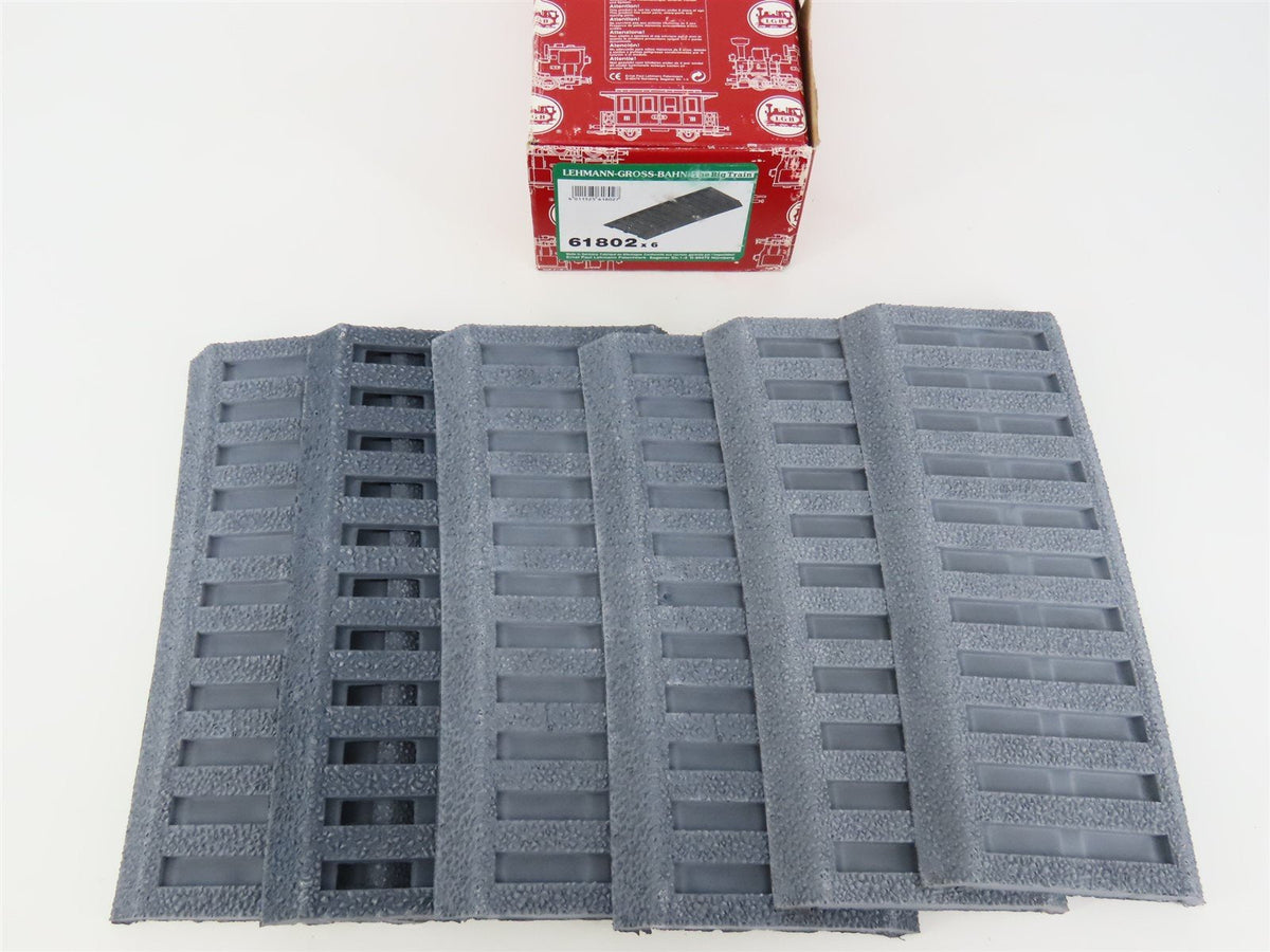 G 1/22.5 Scale LGB #61802 Rubber Roadbed For Curved Track - 6 Pieces