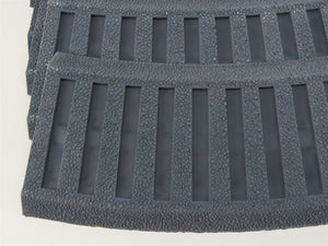 G 1/22.5 Scale LGB #61500 Rubber Roadbed For Curved Track - 5 Pieces