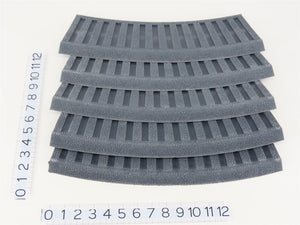 G 1/22.5 Scale LGB #61500 Rubber Roadbed For Curved Track - 5 Pieces