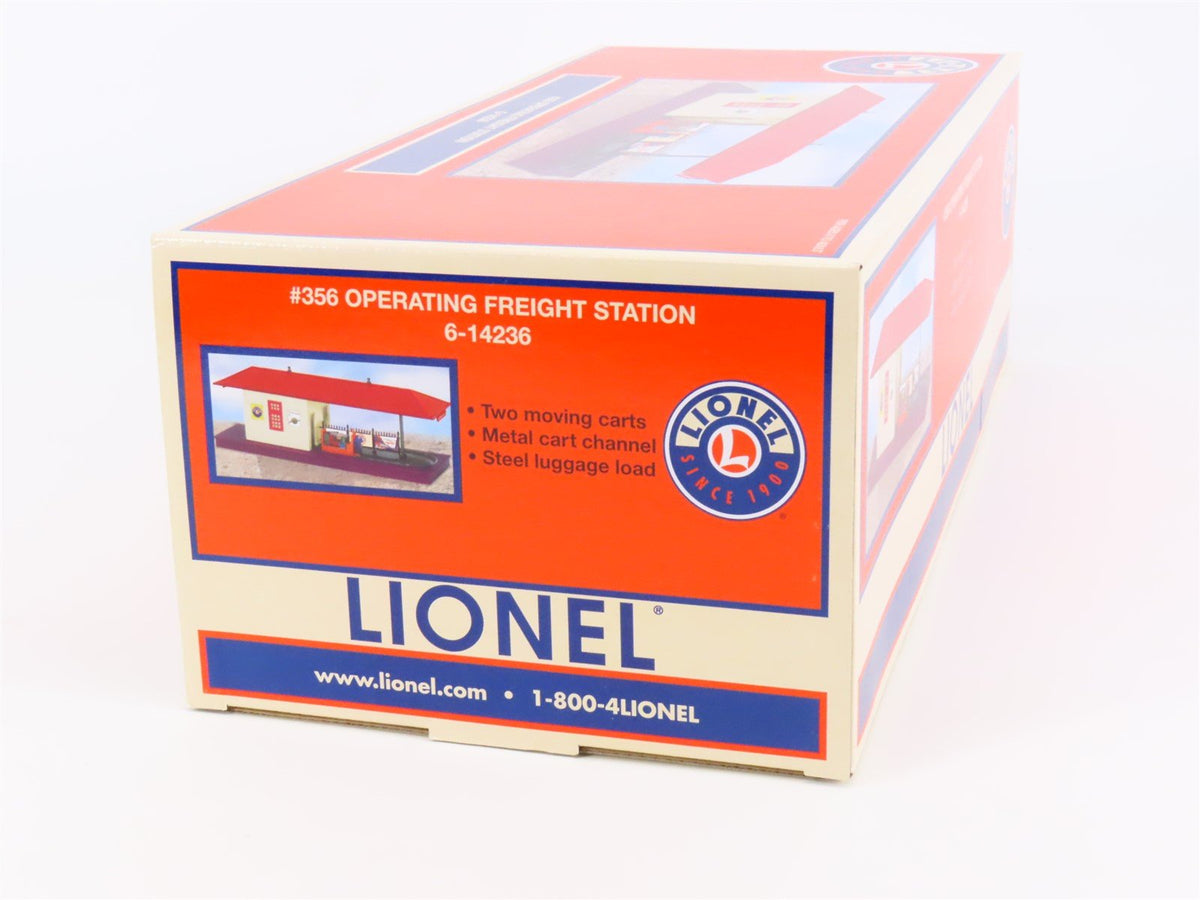 O 1/48 Scale Lionel 6-14236 #356 Lionelville Operating Freight Station