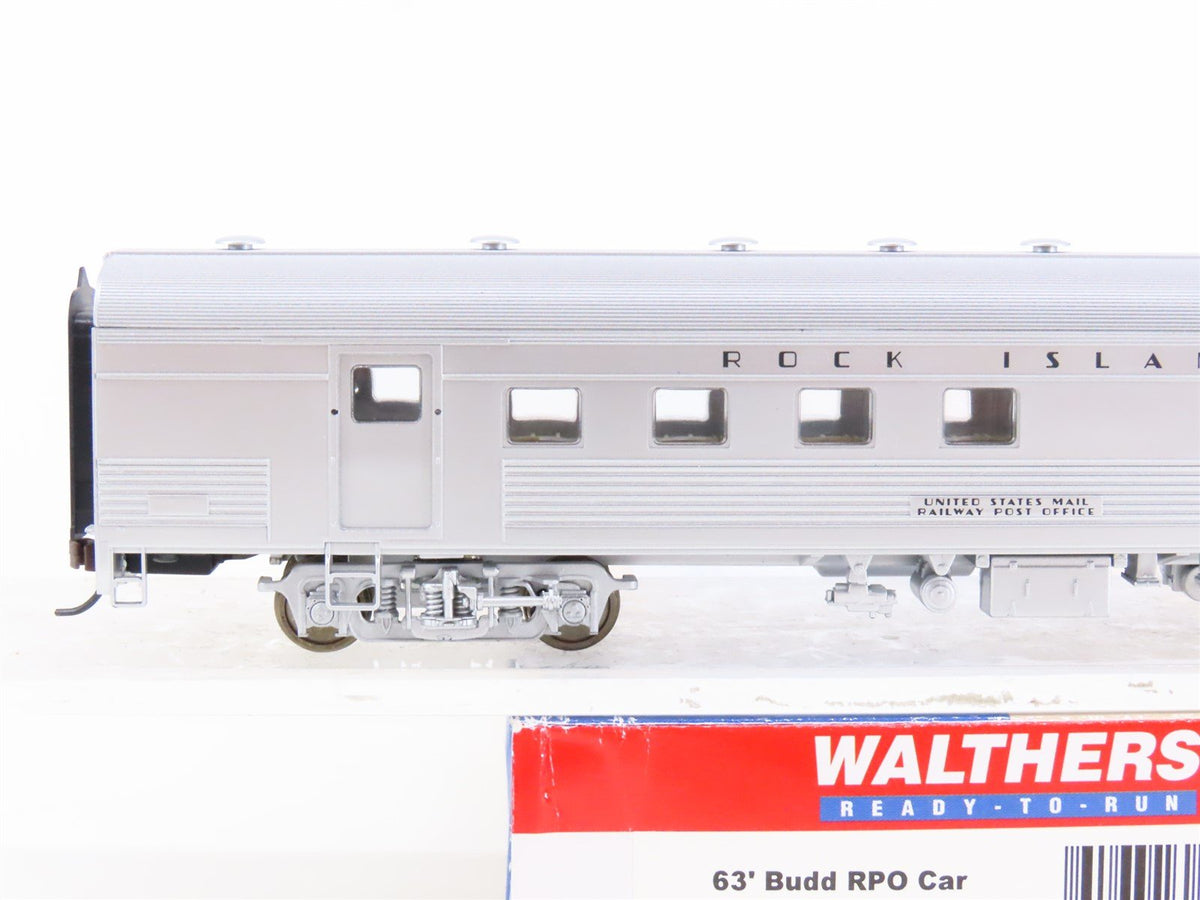 HO Scale Walthers 932-6452 RI Rock Island 63&#39; Budd RPO Passenger Car