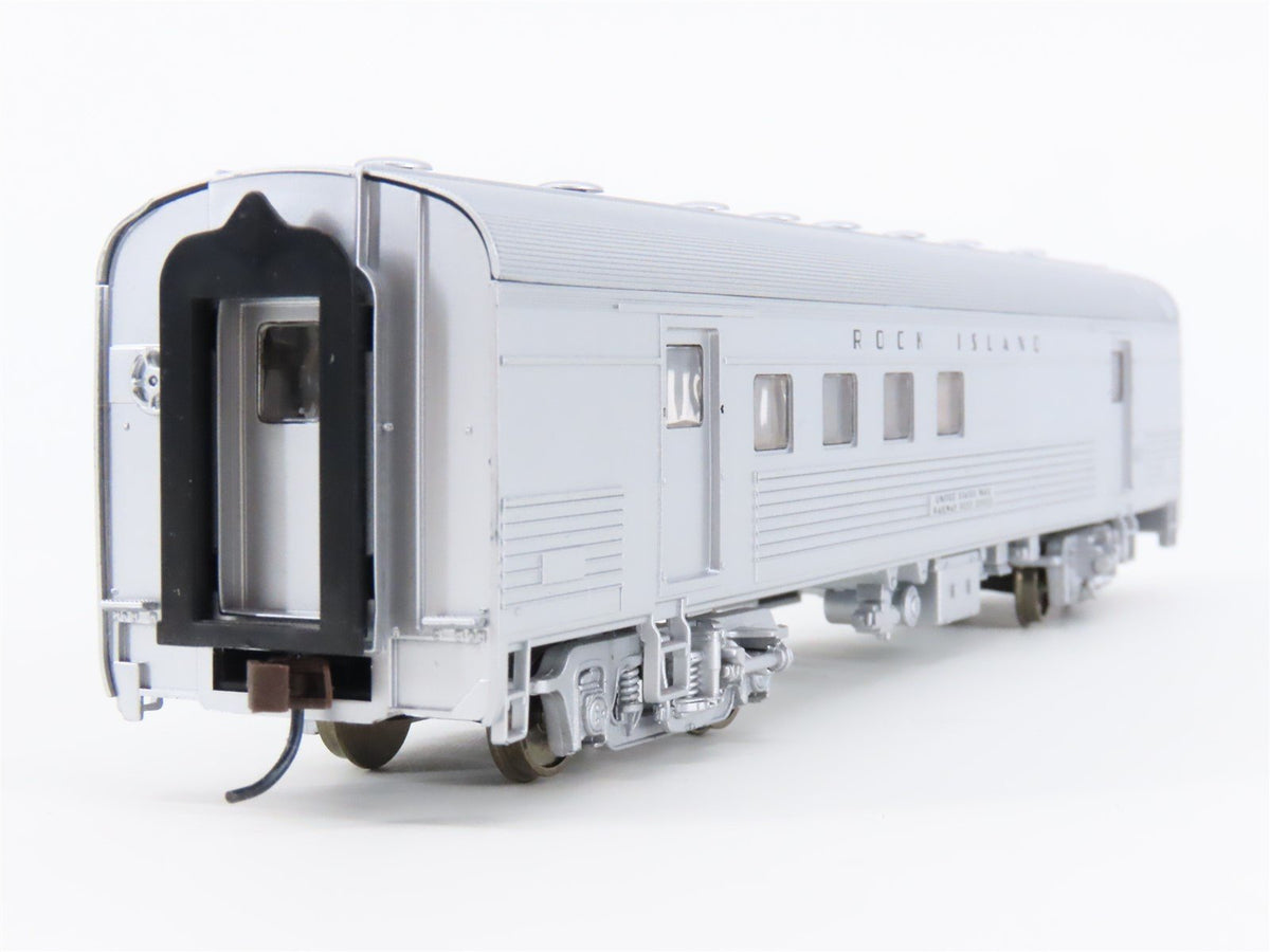 HO Scale Walthers 932-6452 RI Rock Island 63&#39; Budd RPO Passenger Car