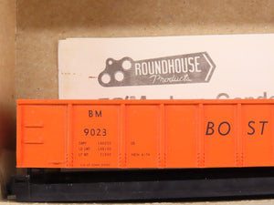 HO Scale Roundhouse Kit #1691 B&M Boston & Maine 50' Gondola #9023