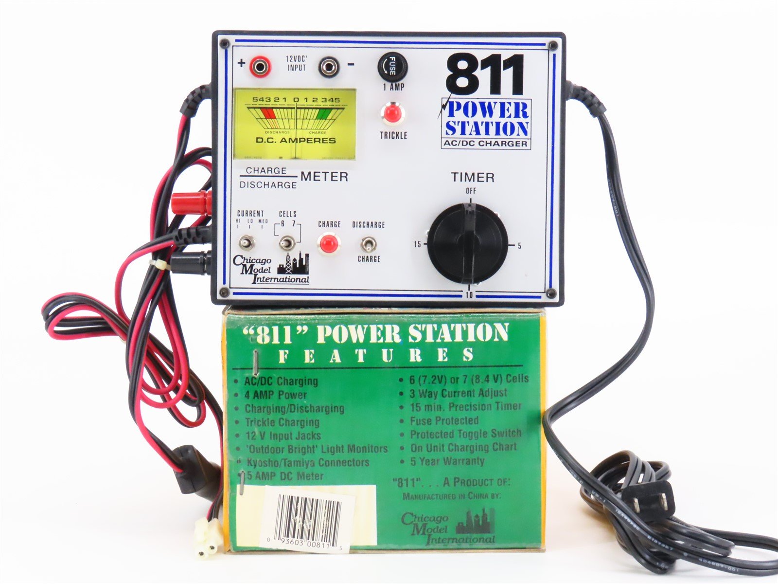CMI Chicago Model International #811 Power Station AC/DC Ni-Cad Battery Charger