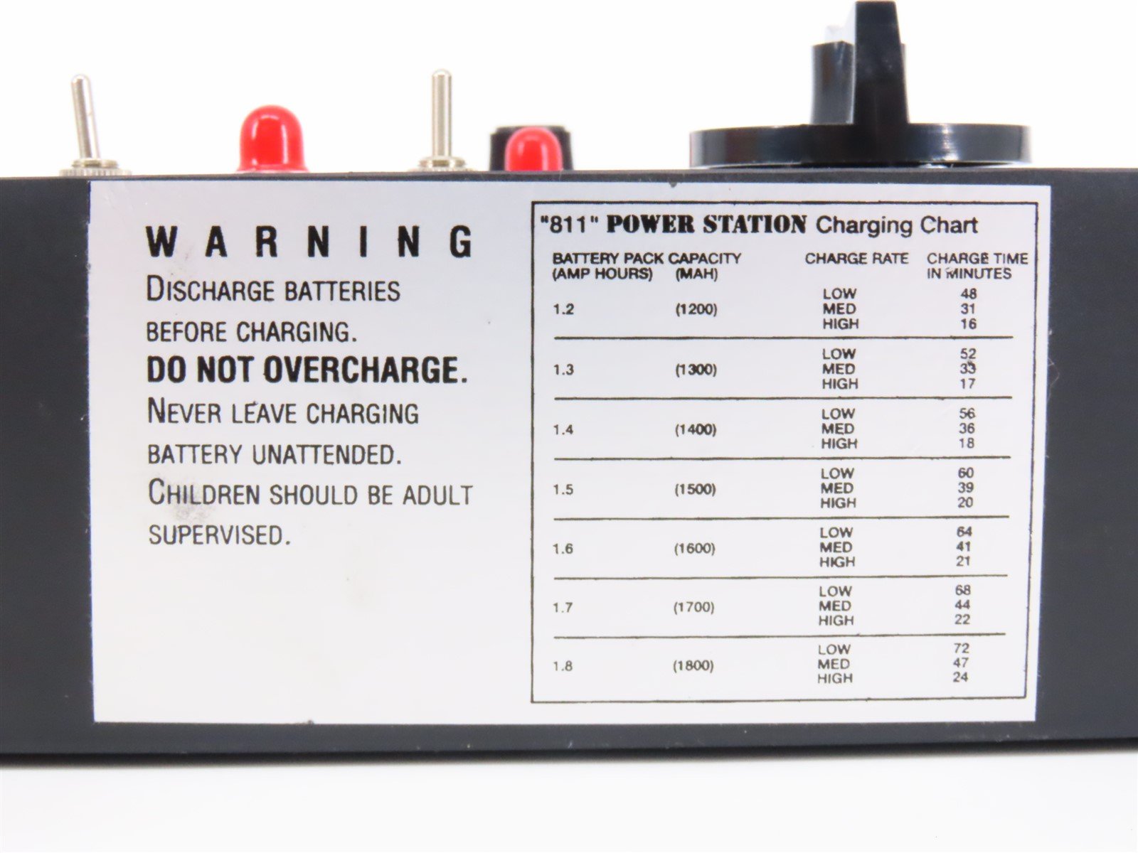 CMI Chicago Model International #811 Power Station AC/DC Ni-Cad Battery Charger