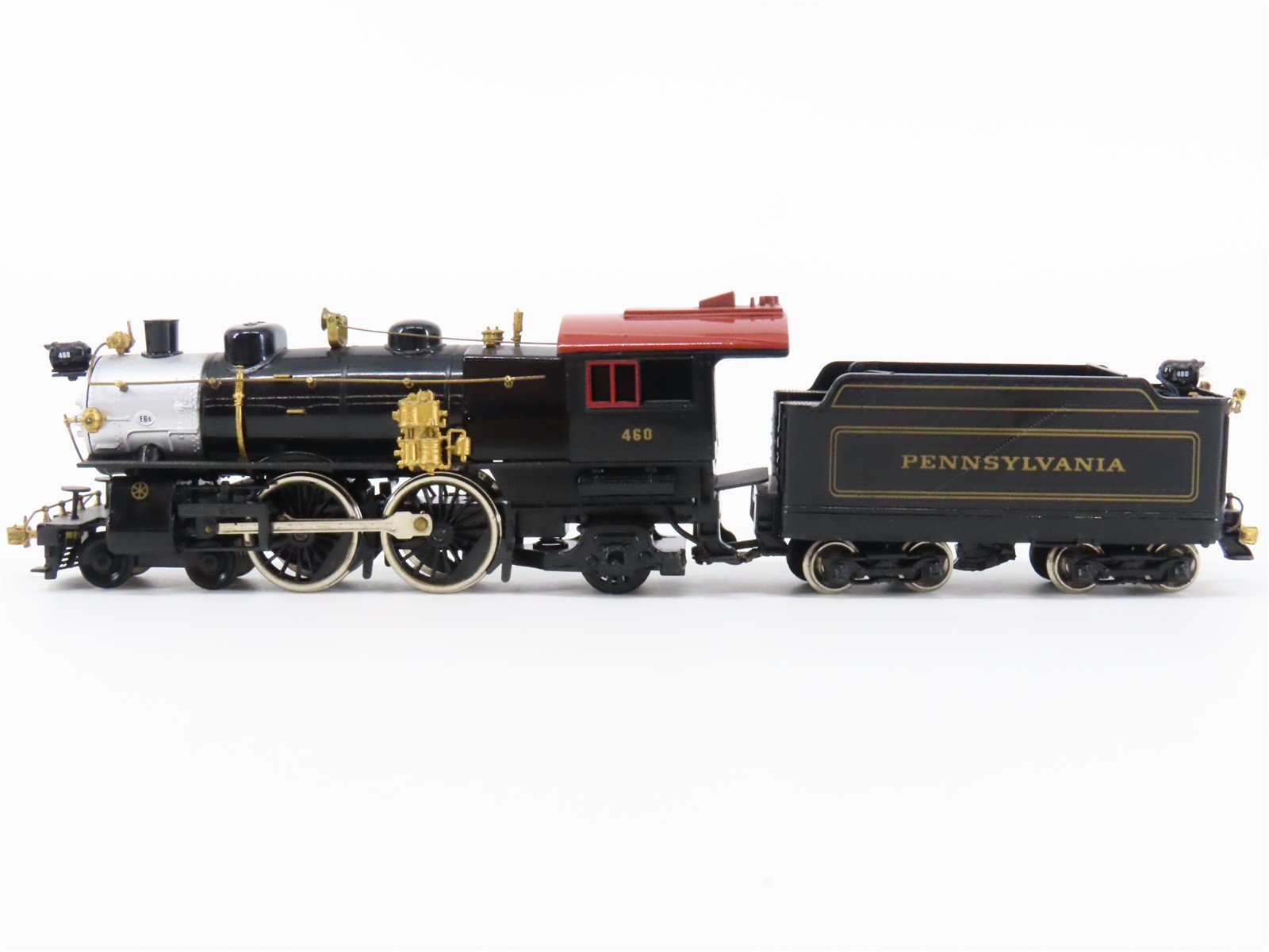 HO Scale Mantua PRR Pennsylvania 4-4-2 Steam Locomotive #460