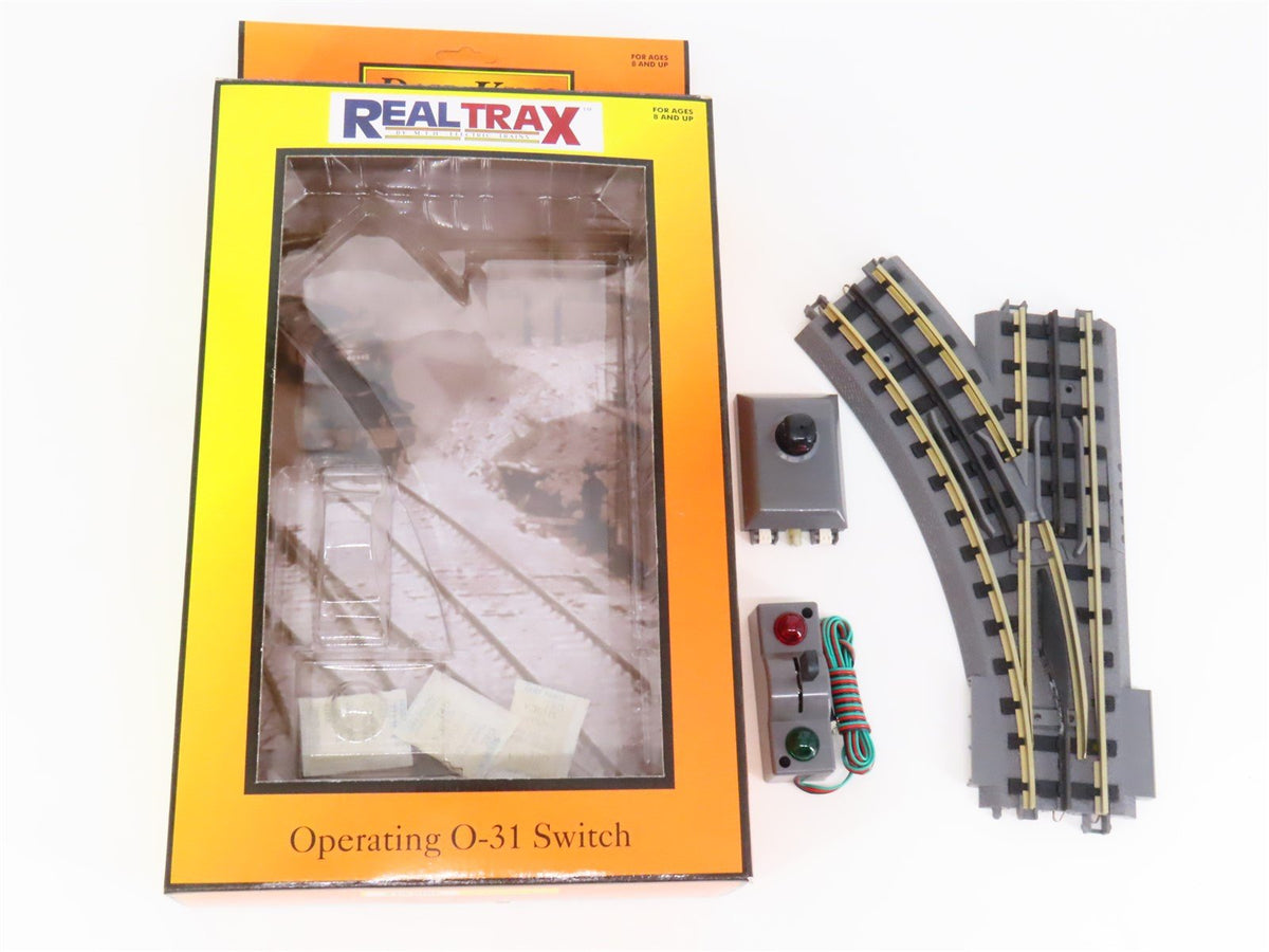 O Gauge MTH 40-1005 Operating O31 Left Hand Switch Track Piece