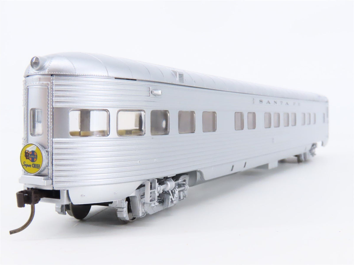 HO Walthers 932-9008 ATSF Santa Fe Super Chief Observation-Lounge Passenger Car