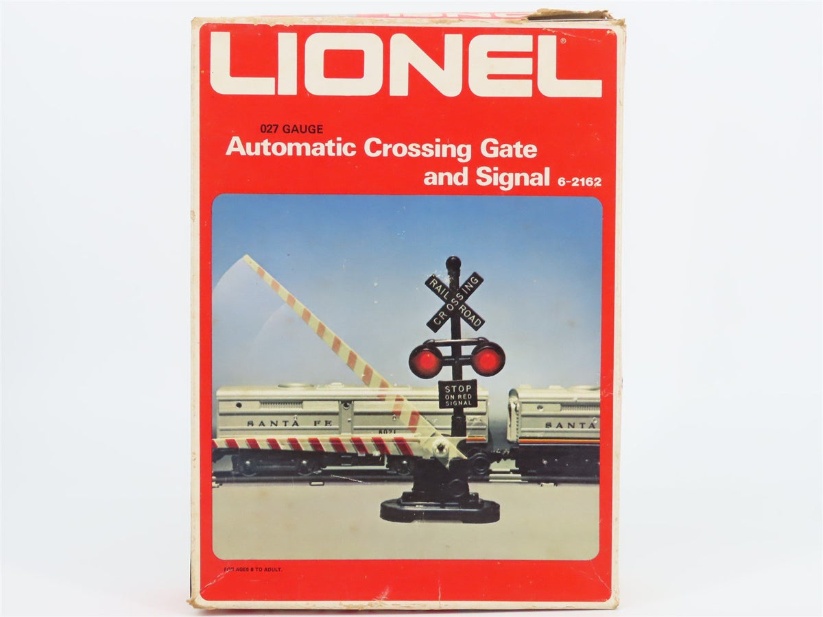 O Gauge Lionel 6-2162 Automatic Crossing Gate and Sign