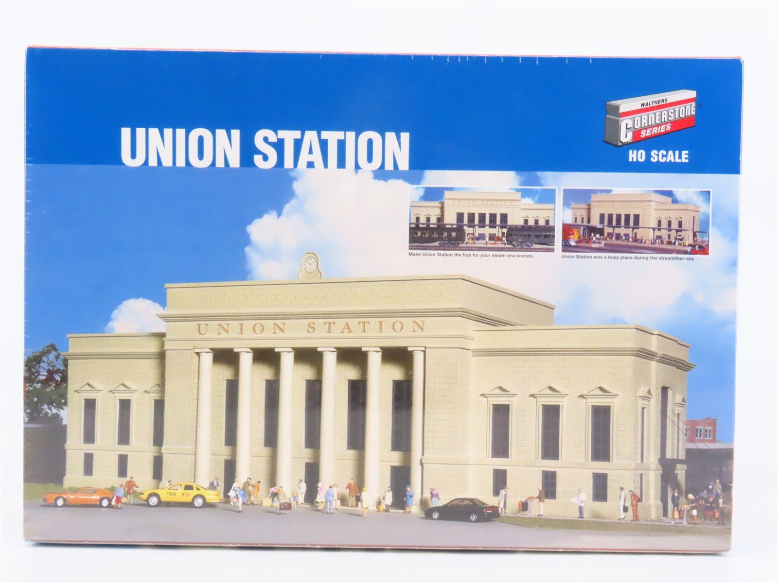 HO 1/87 Scale Walthers Cornerstone Kit 933-3094 Union Station Building - Sealed