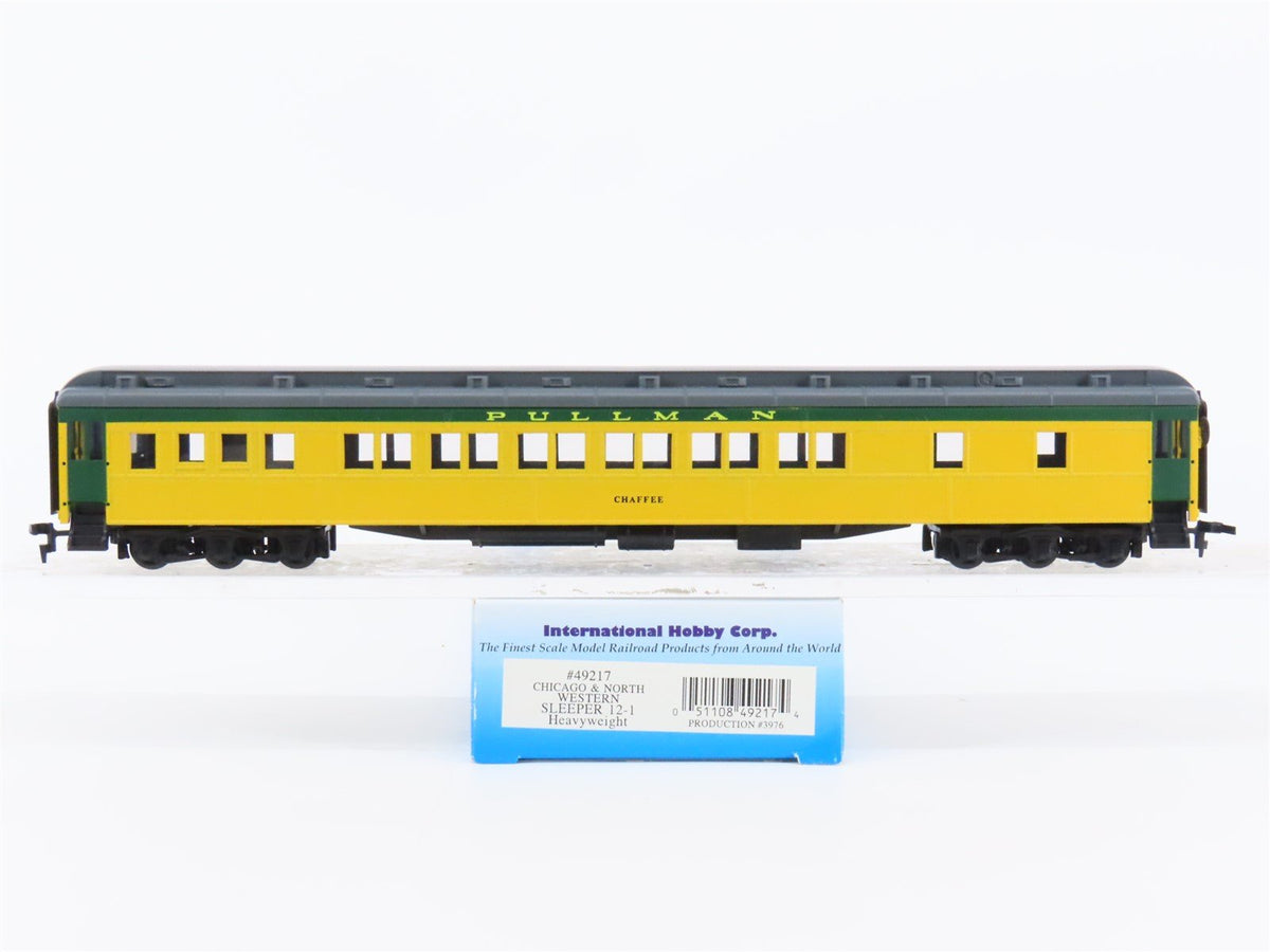 HO Scale IHC 49217 CNW Chicago North Western Pullman Sleeper Passenger &quot;Chaffee&quot;