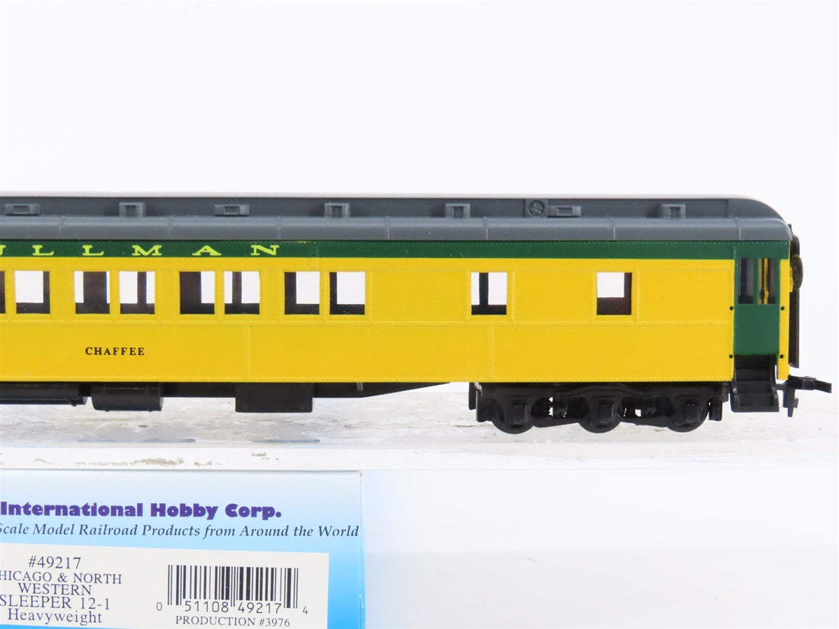 HO Scale IHC 49217 CNW Chicago North Western Pullman Sleeper Passenger &quot;Chaffee&quot;