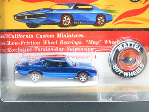 Hot Wheels AB2053 Replica 1968 Barracuda Package w/ Button