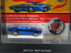 Hot Wheels AB2042 Replica 1968 Firebird Package w/ Button