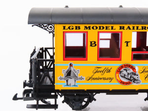 G Scale LGB 3007 CC 01 BTO Model Railroad Club 12th Anniversary Coach Passenger